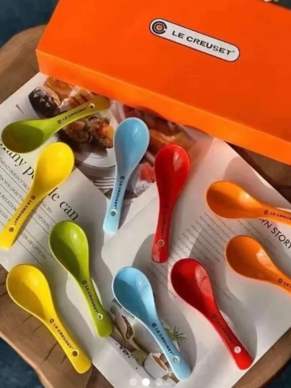 Le Creuset 5 Ceramic Spoon Set